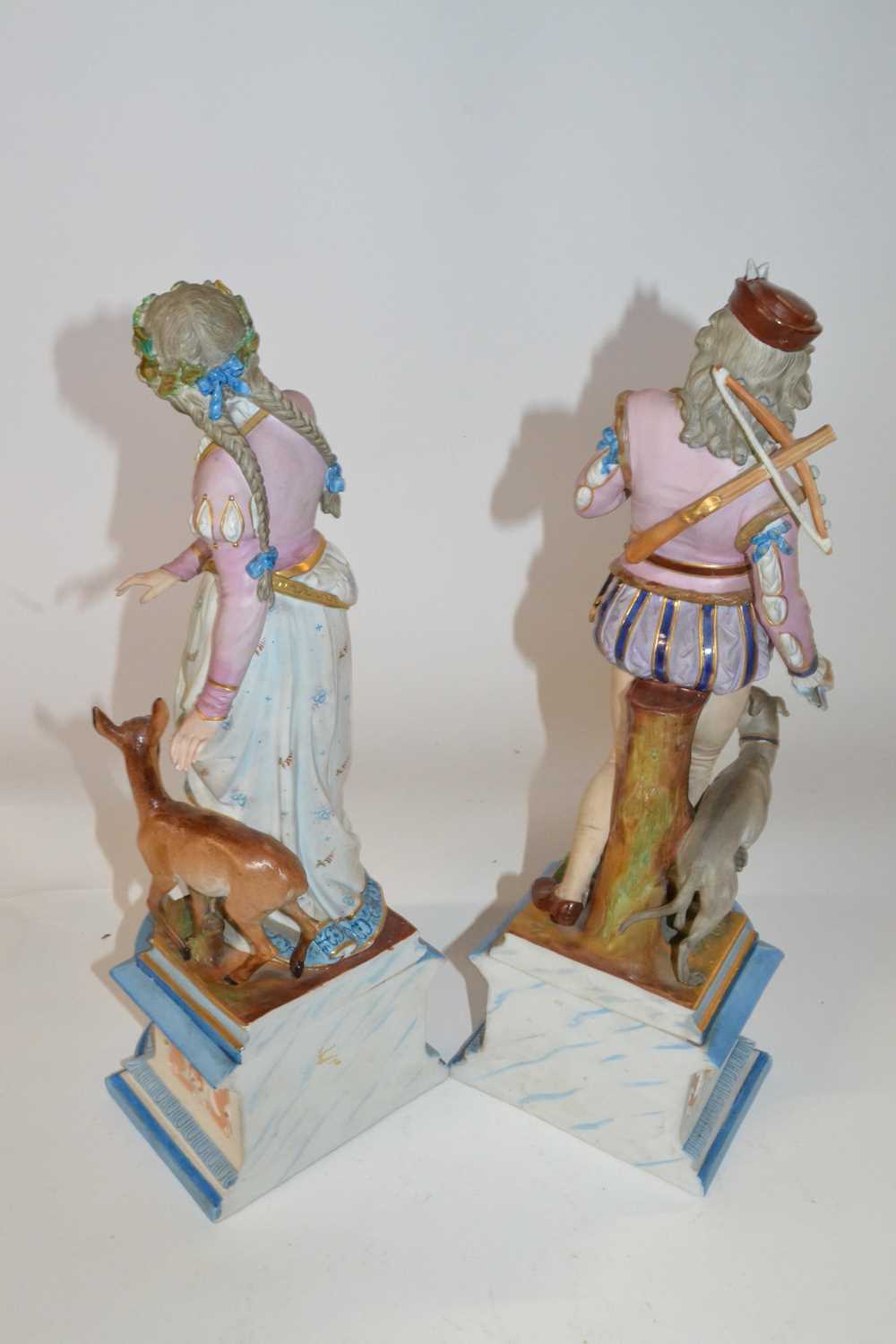 Pair of 19th Century French Bisque Figures - Image 2 of 2