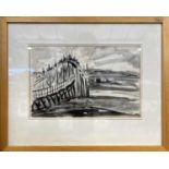 Rosemary Rutherford (British, 1912-1972), Hasler Bridge, watercolour, signed, 14.5x9.5ins, framed
