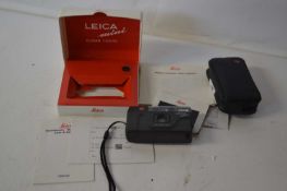 Camera and Photography Interest - A Leica mini camera and instructions