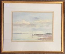 Ronald Crampton - Mistley, w/c, framed and glazed