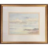 Ronald Crampton - Mistley, w/c, framed and glazed