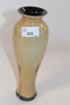 A Caithness vase decorated in Art Nouveau style, 25cm high
