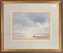 Ronald Crampton - Bawdsey, w/c, framed and glazed