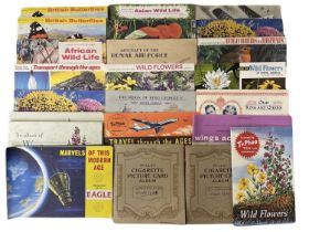 An extensive collection of various 20th century cigarette cards and albums