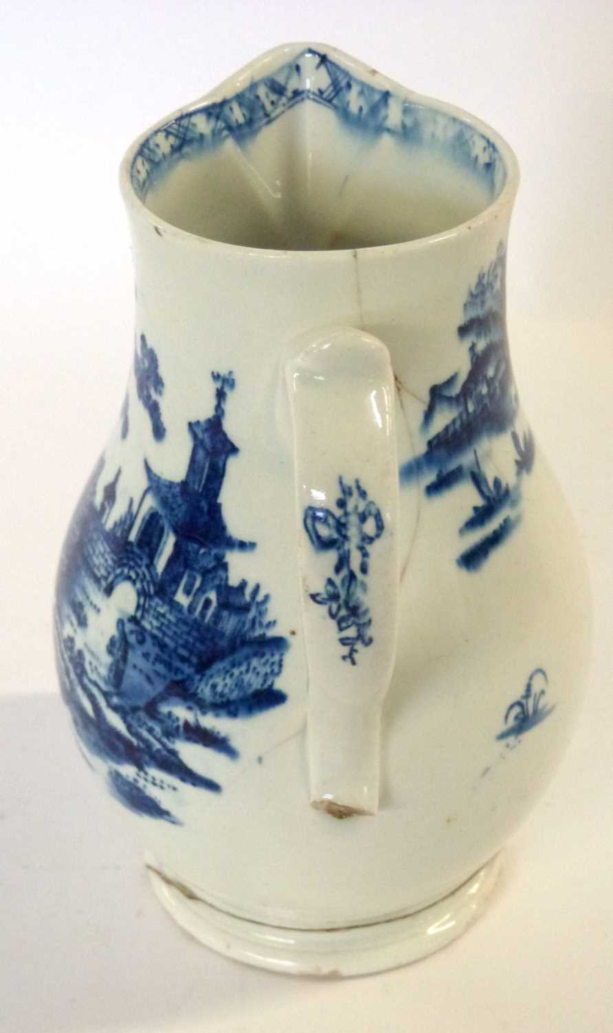 Lowestoft Porcelain Jug c.1780 - Bild 3 aus 6