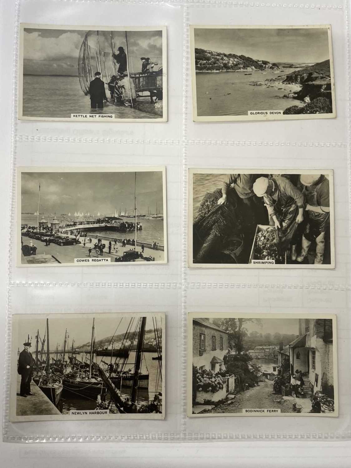 A collection of 20th century cigarette and other collectable cards, of coastal and maritime - Image 3 of 8