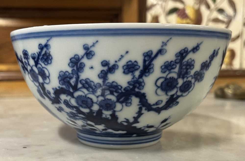 Chinese Porcelain "3 Friends of Winter" Bowl Daoguang - Image 6 of 16