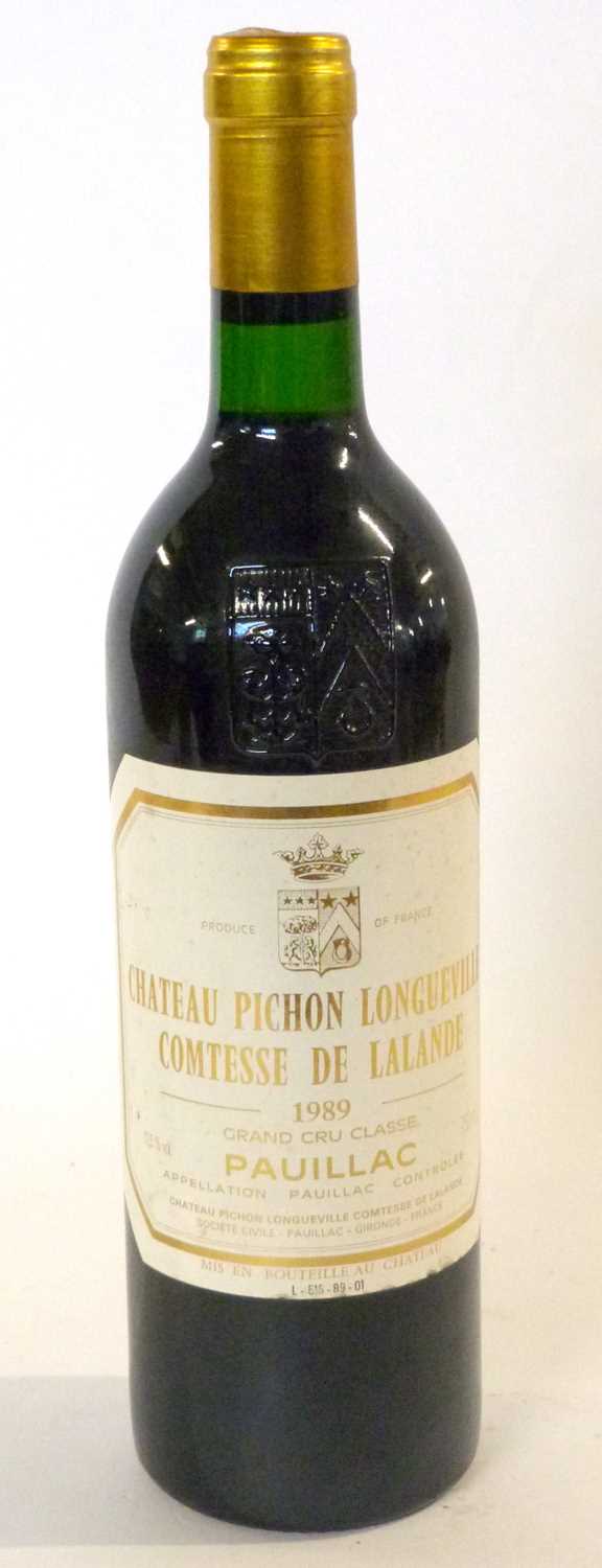 Chateau Pichon Longueville Comtesse de Lalande, Grad Cr Classe Pauillac, 1989, one bottle