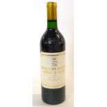 Chateau Pichon Longueville Comtesse de Lalande, Grad Cr Classe Pauillac, 1989, one bottle