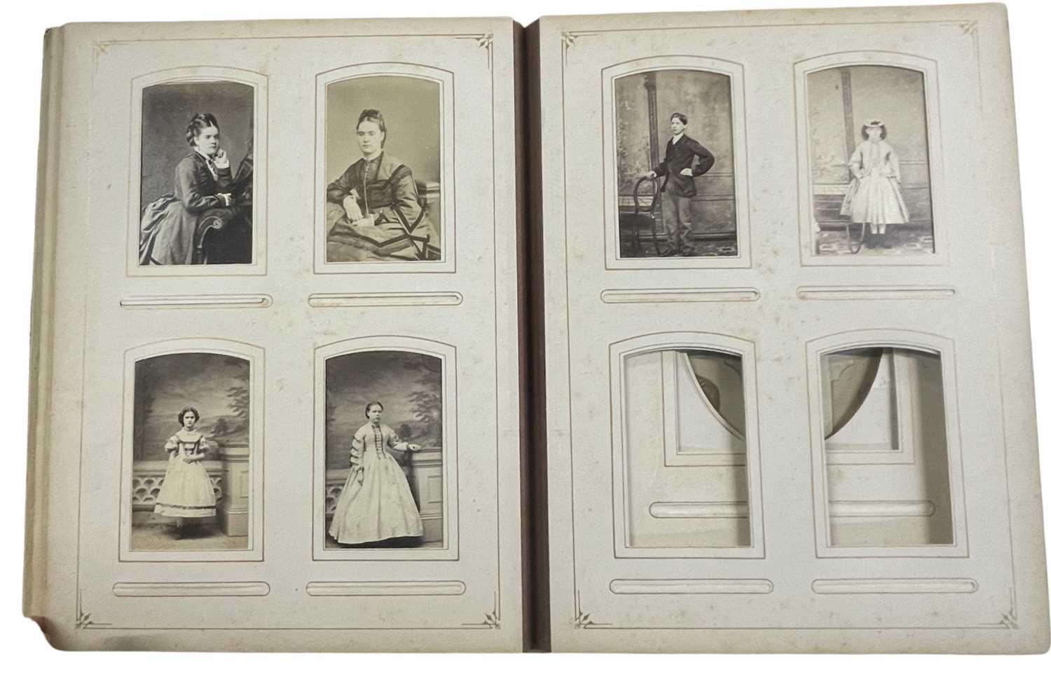 Group of Five Victorian Photograph Albums - Bild 5 aus 5