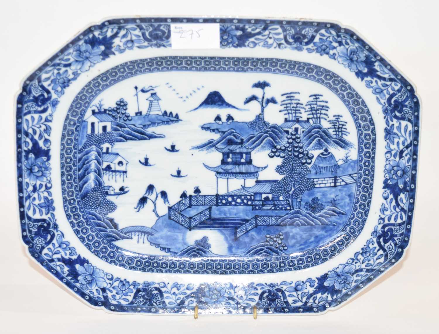 Chinese Porcelain Platter Qianlong Period