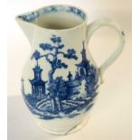 Lowestoft Porcelain Jug c.1780