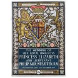 A souvenir programme for The Wedding of Her Royal Highness Princess Elizabeth and Lieutenant