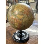 A Geographia 10 inch terrestrial globe