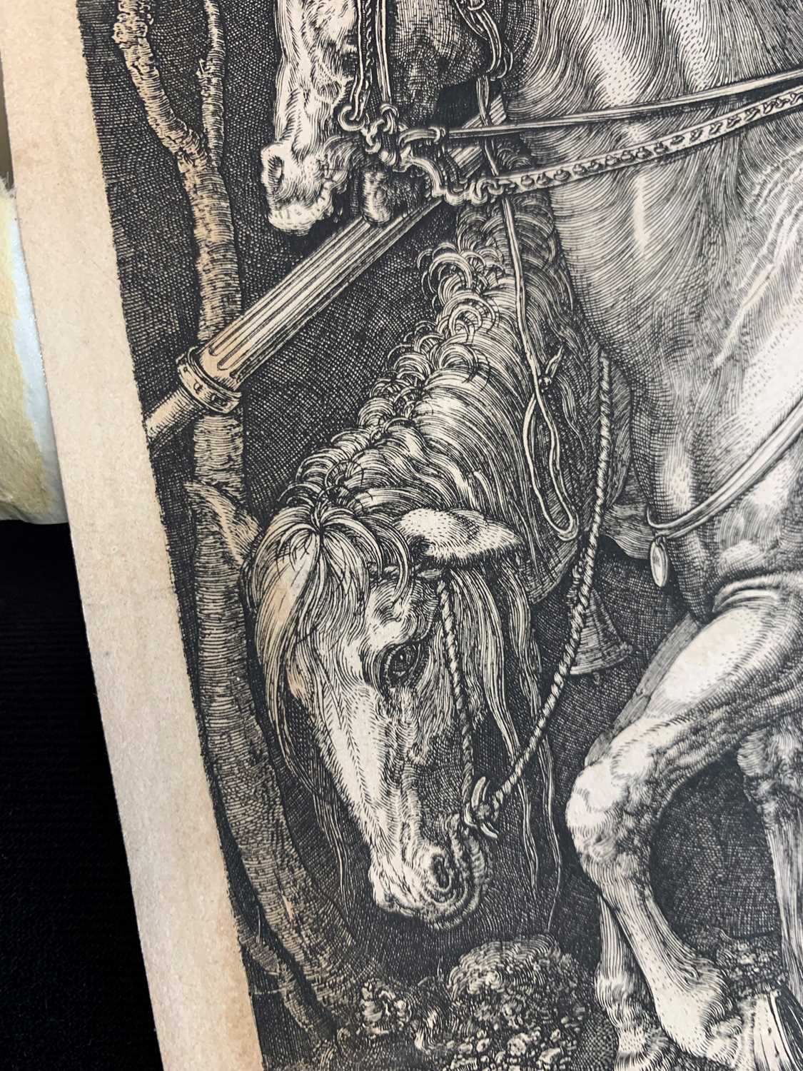 Albrecht Durer (1471-1528), "The Knight Death and The Devil", copperplate engraving (circa 1508- - Bild 5 aus 6