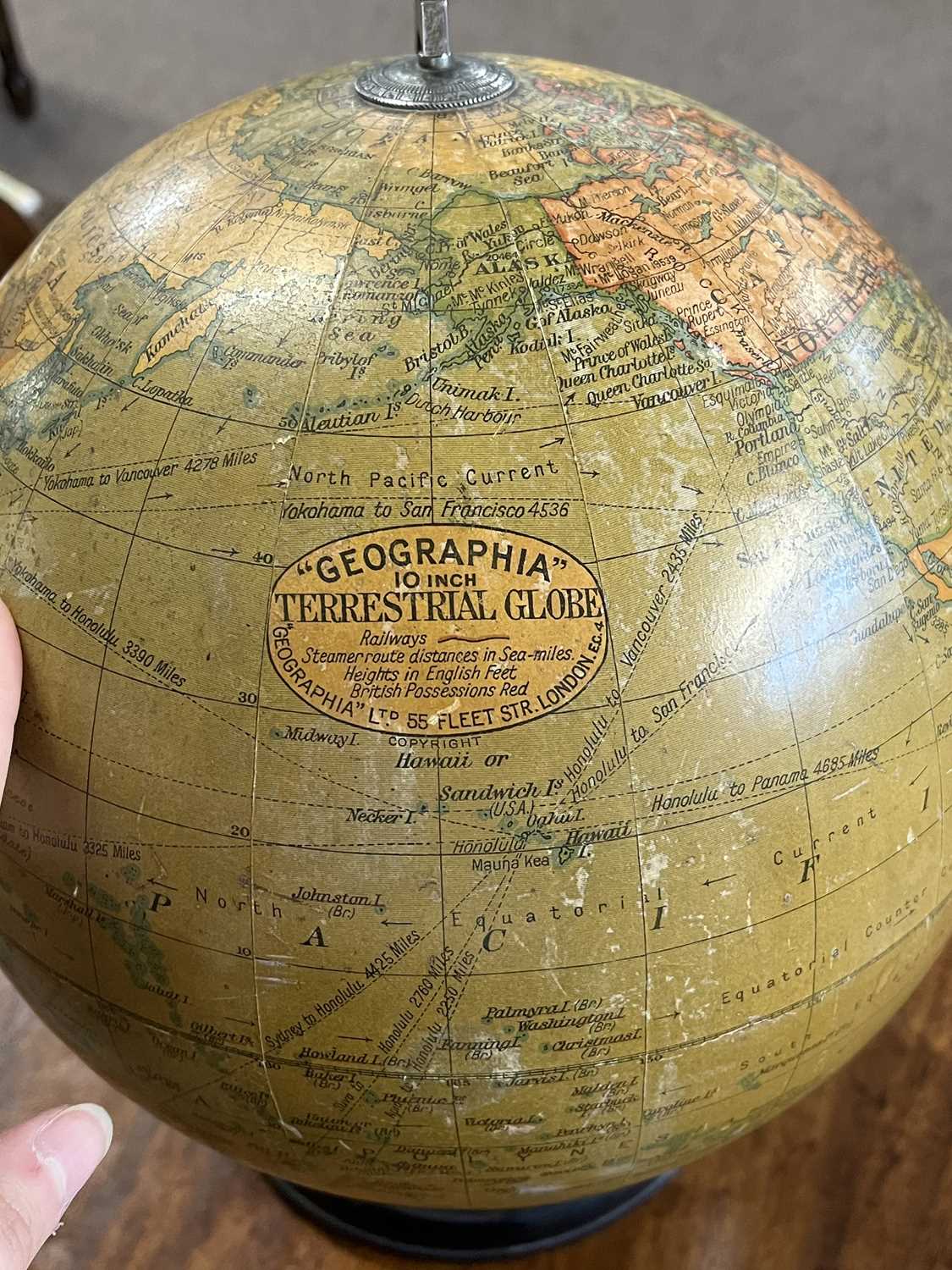 A Geographia 10 inch terrestrial globe - Image 4 of 4