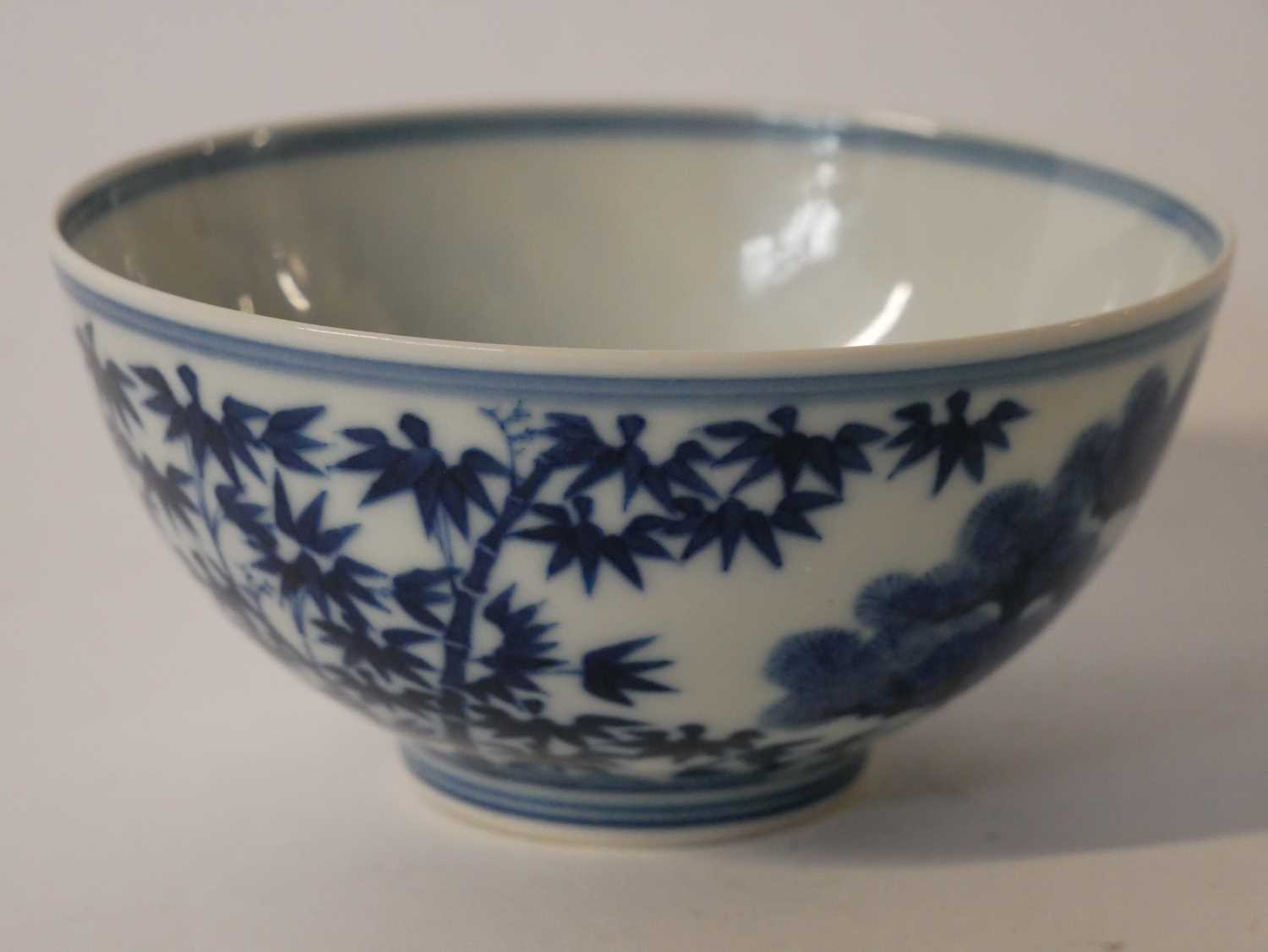 Chinese Porcelain "3 Friends of Winter" Bowl Daoguang - Image 9 of 16