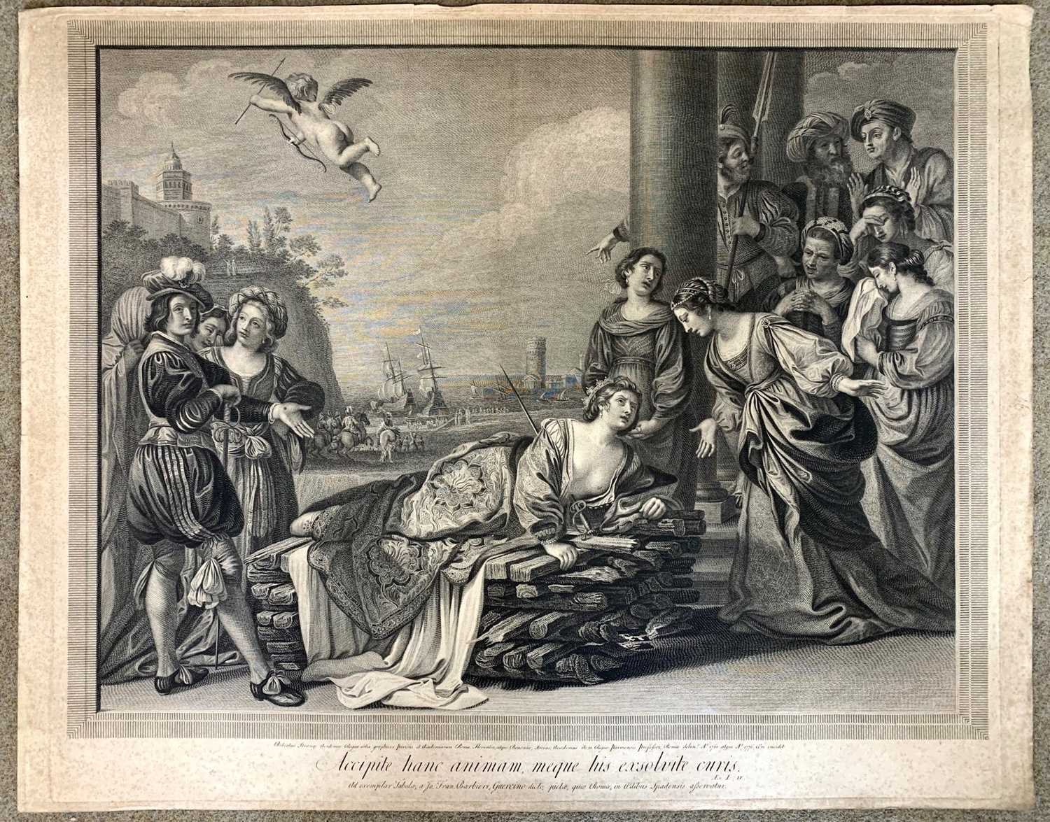 Sir Robert Strange (1721-1792), Martyrdom of Saint Agnes, after G.F. Barbieri, il Guercino,