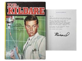 A copy of the Authorised Dr Kildare Annual, with accompanying headed letter bearing the signature of