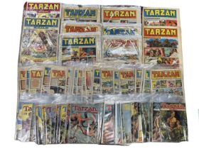 Tarzan comic books, to include: - Tarzan The Grand Adventure Comic Albums Volumes 1 & 2 - Tarzan The