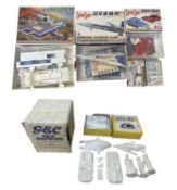 A collection of IMAI building kits from Captain Scarlet/Thunderbirds, to include: - Patrol Car and