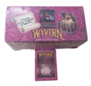 A sealed set of Limited Edition Wyvern RPG cards, together with a single complete starter deck