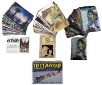 A mixed lot of various 1990s trading card part sets, to include: - Tim Hildebrandt's Flights of