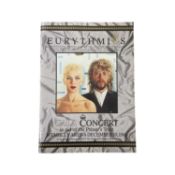A 1986 Eurythmics: The Miracle of Trust tour programme