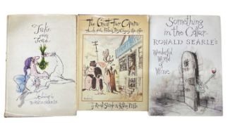 RONALD SEARLE, Satirical artist: 3 titles: TAKE ONE TOAD; THE GREAT FUR OPERA; SOMETHING IN THE