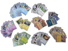 A collection of various 2023 Japanese pokemon cards