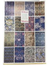 A printed poster for William Morris fabrics and interiors Size approximately: 75x50cm