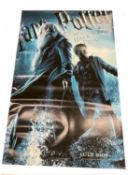 A very large cinema advertising banner for Harry Potter and the Half-Blood Prince, featuring Michael