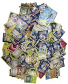 A large quantity of 2015 and onward Pokemon, Trainer and Energy cards