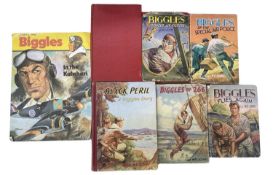 W E JOHNS: BIGGLES various titles and editions, to include: - Biggles of the Special Air Police -