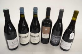 Six assorted reds to include Danie Steytler Stellenbosch Pinotage 2021 (2) and four others (total