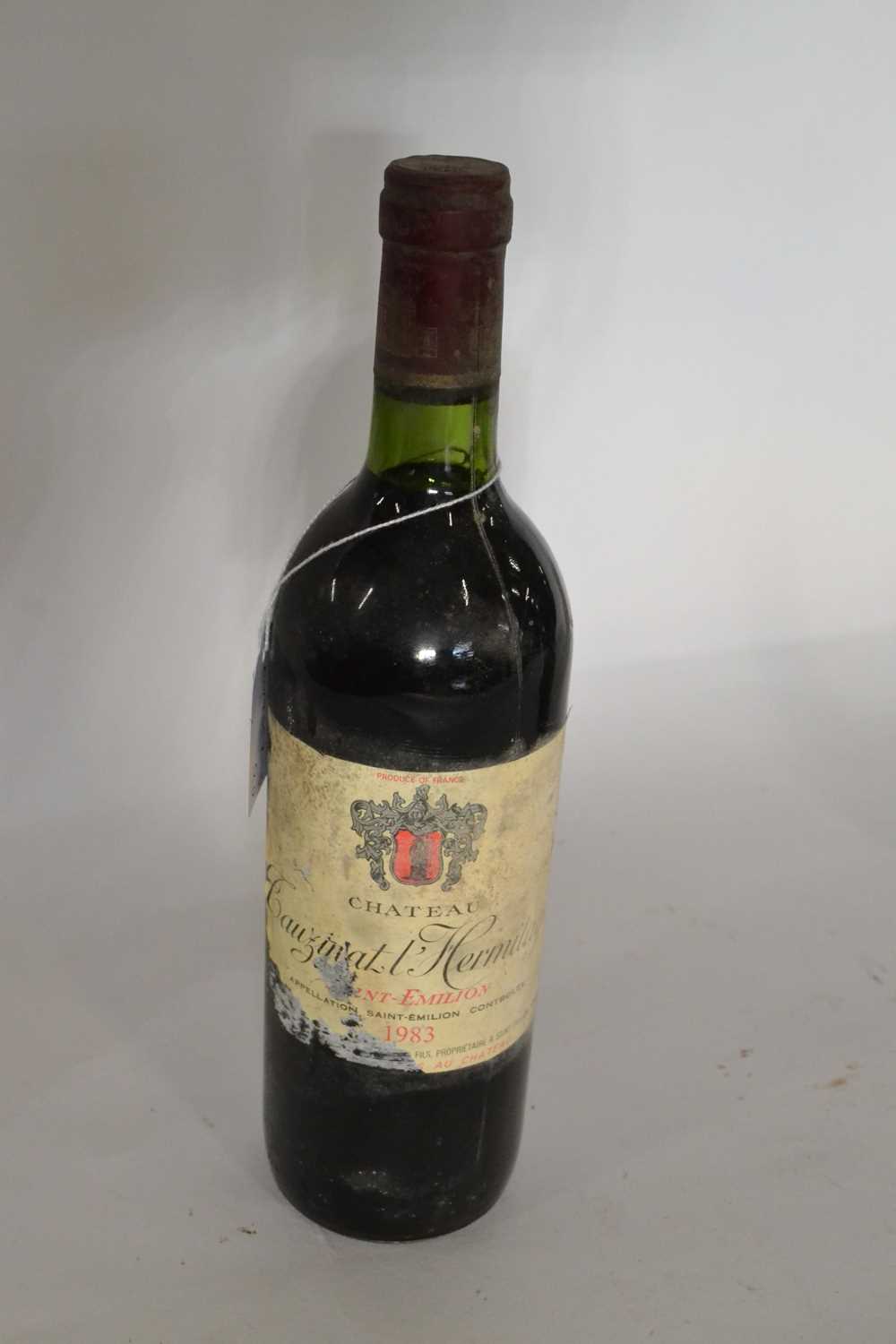 1983 Chateau Cauzinat l'Hermitage, St Emilion, 1 bottle