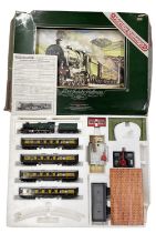 A boxed Hornby 00 gauge R687 Silver Jubilee Pullman set (incomplete)