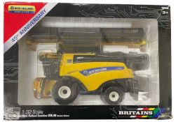 A boxed Britains die-cast New Holland CR9.90 Combine Harvester 1:32 scale model (limited edition)