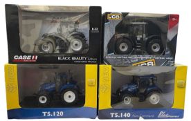 Four boxed die-cast 1:32 scale model tractors, to include: - Blue Power: T5.140 - Blue Power T5. 120