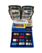 A mixed lot of die-cast vehicles, to include: - A boxed set of Corgi Eddie Stobart limited edition