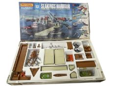 A Matchbox Seakings Harbour playset in original box.