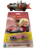 A pair of die-cast TV toys, to include: - Matchbox: Thinderbirds' Lady Penelope's Rolly Royce, Fab