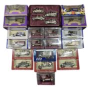 A mixed lot of various boxed die-cast special edition vehicles, commemorative royalty