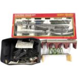 A boxed Hornby 00 gauge BR Express Freight set, together with a collection of various rolling stock.