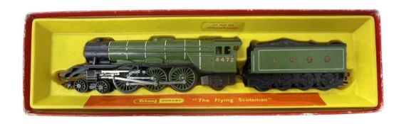 A semi boxed Triang / Hornby 00 gauge Flying Scotsman 4472 locomotive
