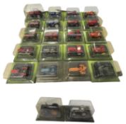 A large collection of Hatchette Partworks die-cast tractor models