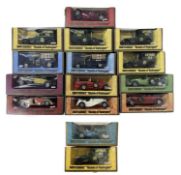 A small quantity of Matchbox: Models of Yesteryear vehicles in coloured boxes.