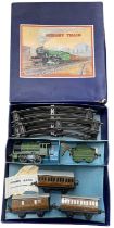 A boxed 0 gauge Hornby Clockwork Set, No 501 Passenger Set