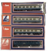 A collection of Lima 00 gauge rolling stock, to include: - 3 x W13493 coaches - 'The Fife and Forfar