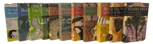 NEW NATURALIST: 11 titles: THE NATURAL HISTORY OF SHETLAND; BRITISH SEALS; HEDGES; ANTS; THE WORLD